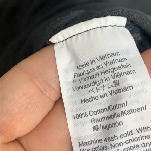 J Crew 3 Button Black long sleeve layer t-shirt women’s size small - Picture 6 of 6